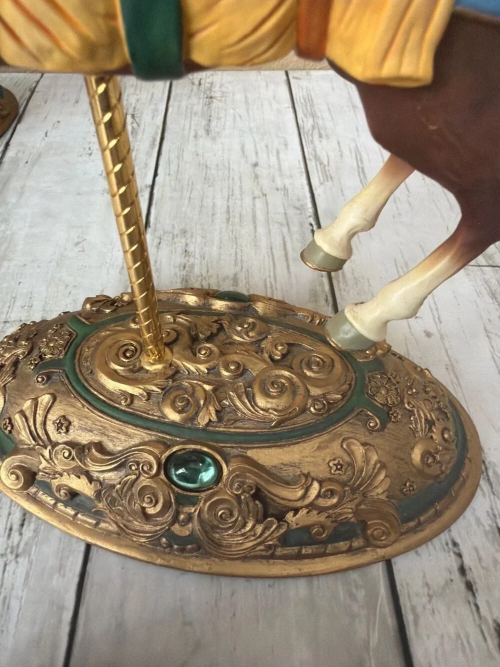 Set of 3 Willitts Carousel Classics Ann Dezendorf Ltd Ed Horse Zebra Eagle Back - Picture 12 of 16